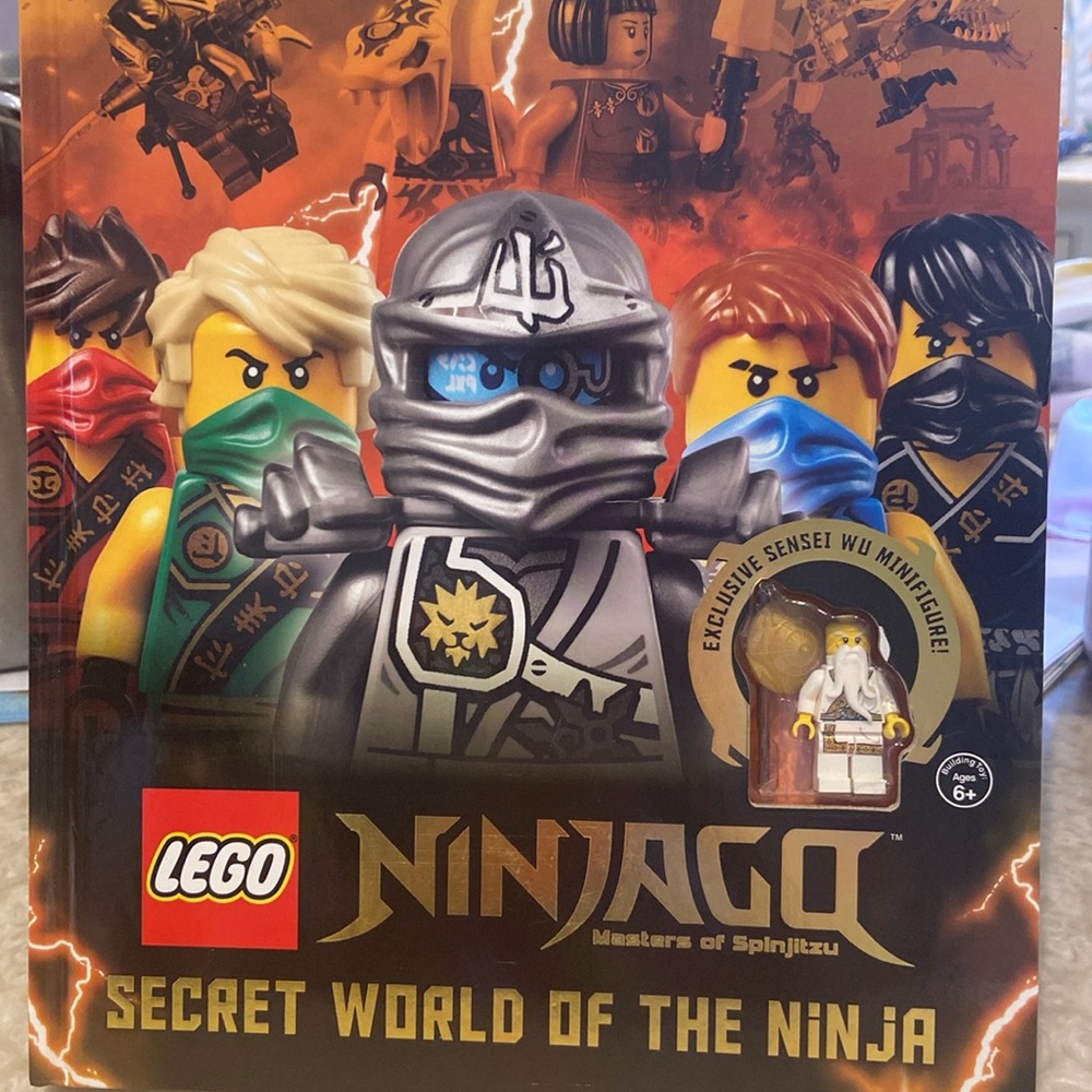 Lego Ninjago book: Secret world of the Ninja